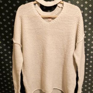 Mossimo Oversized Choker-Neck Sweater
